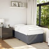 Furnova Posteljni okvir brez vzmetnice temno siv 90x200 cm žamet, (21934733) Cene