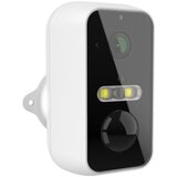 iGET 75020831 - Pametna kamera sa 2K senzorom, 9600 mAh baterijom, IP65 zaštitom, Wi-Fi, Tuya, bela | Eponuda.com