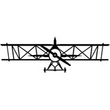 Wallity Crni zidni ukras Plane Cijene