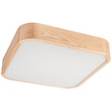  stropna svetiljka natural square 4xE27/15W/230V 45x45 cm borovina | Eponuda.com