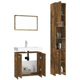  3-dijelni set kupaonskog namještaja boja hrasta drveni | shoptok.hr