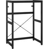  Okvir za kupaonski umivaonik crni 59 x 38 x 83 cm željezni | shoptok.hr