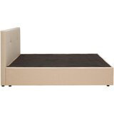 P & B POSTELJA Z VZMETNICO 140 cm x 200 cm , tekstil peščene barve | Shoptok.si