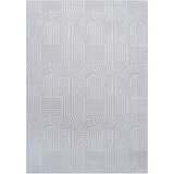 Kayoom RAVNO TKANA PREPROGA Calma 160/220 cm tkano srebrne barve | Shoptok.si