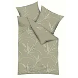 POSTELJNINA Organic 140/220 cm mako saten kaki