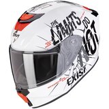 Scorpion kaciga Exo-jnr boom white black Cene