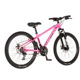 Visitor bicikl mtb cascade 26" amortizer 14" prednji i zadnji disk 21 brzina 142-165cm (s) roze | Eponuda.com