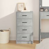  Kreveta s ladicama Beton siva 40 x 41 x 75 cm Konstruirano drvo | shoptok.hr