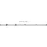 Mini pribor za klizna vrata ormarića od ugljičnog čelika 122 cm | shoptok.hr
