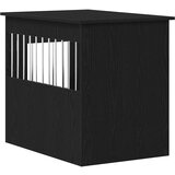 Namještaj za pseću kabinu crni hrast 80x55x68 cm inženjerski drvo - Crni hrast 80 x 55 x 68 cm | shoptok.hr
