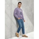 Sinsay Crewneck dukserica s printom comfort | shoptok.hr