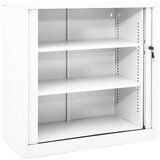 vidaXL ormarić s kliznim vratima bijeli 90 x 40 x 90 cm čelični | shoptok.hr