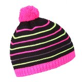 Husky Children's cap Cap 34 black / neon pink | Shoptok.si