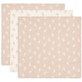 Jollein komplet 3 tetra pleničk 70x70 twig wild rose | Shoptok.si