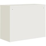 Ormarić za spise bijeli 90 x 40 x 110 cm čelični | shoptok.hr