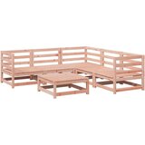  6-dijelni set vrtnih sofa od masivne duglazije i jelovine | shoptok.hr