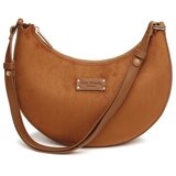 Fancy Metal Goods Ltd Alice Wheeler - Torba - Suede Kensington, Crossbody, Shoulder, Fudge | Eponuda.com