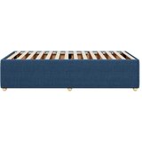  Okvir za krevet bez madraca plava 80x200cm od tkanine | shoptok.hr