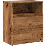 Maison Chic Nočna omarica - Nočna miza starinski les 50x32x60 cm inženirski les, (21687580) Cene