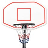Košarkaški stalak bijeli 258 - 363 cm od polietilena | Eponuda.com