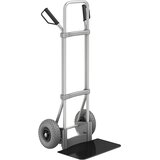 eurokraft pro aluminijast voziček za prevoz vreč, nakladalna površina šxg 450 x 350 mm, črne barve, pu-kolesa Cene