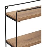 Hanah home eve oakblack wall shelf | ePonuda.com