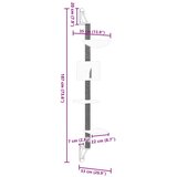  Zidna penjalica za mačke sa stupom za grebanje siva 187 cm | Eponuda.com