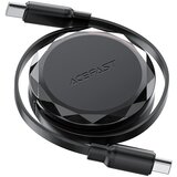 Acefast USB - C na USB - C kabel - 60 W - 0,8 m - Crna KP36456 | shoptok.hr