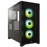 Corsair iCUE 4000X RGBTempered Glass, Mid-TowerATX Case, Black | Eponuda.ba