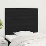  Uzglavlje crno 100x5x118/128 cm tkanina | Eponuda.com
