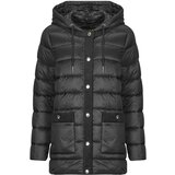 Michael Kors HOODED LONGLINE PACKABLE W CORDUROY TRIM Crna | shoptok.hr