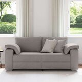  Kavč za dva Taupe 140 cm Tkanina, (22054625) | Shoptok.si
