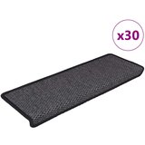 vidaXL Samolepilne preproge za stopnice sisal 30kosov 65x21x4cm antra. | Shoptok.si