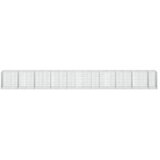  Gabion s žicom debljine 3 5 mm i mrežom 5x10 cm 950x100x100 cm - 100 cm 100 cm 950 cm | shoptok.hr