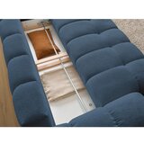 Bobochic Paris Temno modra sedežna garnitura iz šenilje 278 cm Everest – | Shoptok.si