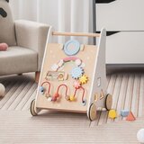  Dječja hodalica 7 u 1 s igraćom pločom, ogledalom, kockicama i kutijom za pohranu. | shoptok.hr