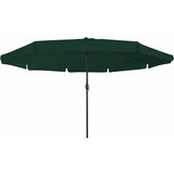  Vrtni suncobran Zelena 394 x 394 x 248 cm Poliester i čelik | shoptok.hr