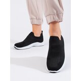 Shelvt Black Textile Sports Shoes | Eponuda.ba