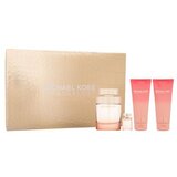 Michael Kors Wonderlust set: EDP 100 ml + EDP 4 ml + gel za prhanje 100 ml + losjon za telo 100 ml za ženske | Shoptok.si
