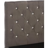  Okvir za krevet sivi baršunasti 90 x 200 cm | shoptok.hr