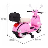 Ramiz Otroški Skuter Na Akumulator Vespa GTS Roza | Shoptok.si