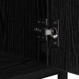  Noćni ormar 2 pcs Crni hrast 40 x 42 x 60cm Konstruirano drvo | shoptok.hr