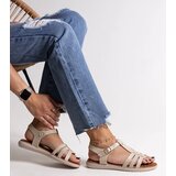 Gemre White eco leather sandals Grimalda | Shoptok.si