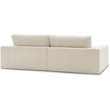 Bobochic Paris Bež sedežna garnitura iz rebrastega žameta 274 cm Leonard – | Shoptok.si