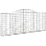  Lučne gabionske košare 3 kom 300x30x120/140cm pocinčano željezo | Eponuda.com