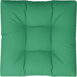 vidaXL Jastuk za palete zeleni 70 x 70 x 12 cm od tkanine | shoptok.hr