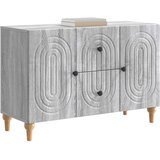 TV ormar Siva sonoma 89 x 34,5 x 60 cm Konstruirano drvo | shoptok.hr