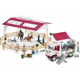 Schleich Set arena za jahanje i mobilna veterinarska stanica Cene