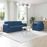 SOFA 2 pcs Plava Metal | shoptok.hr