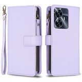 INORCO BF Style-19 za Realme C55 enobarvna usnjena torbica za telefon z žepom na zadrgo, pokrov stojala za denarnico, (22035383) | Shoptok.si